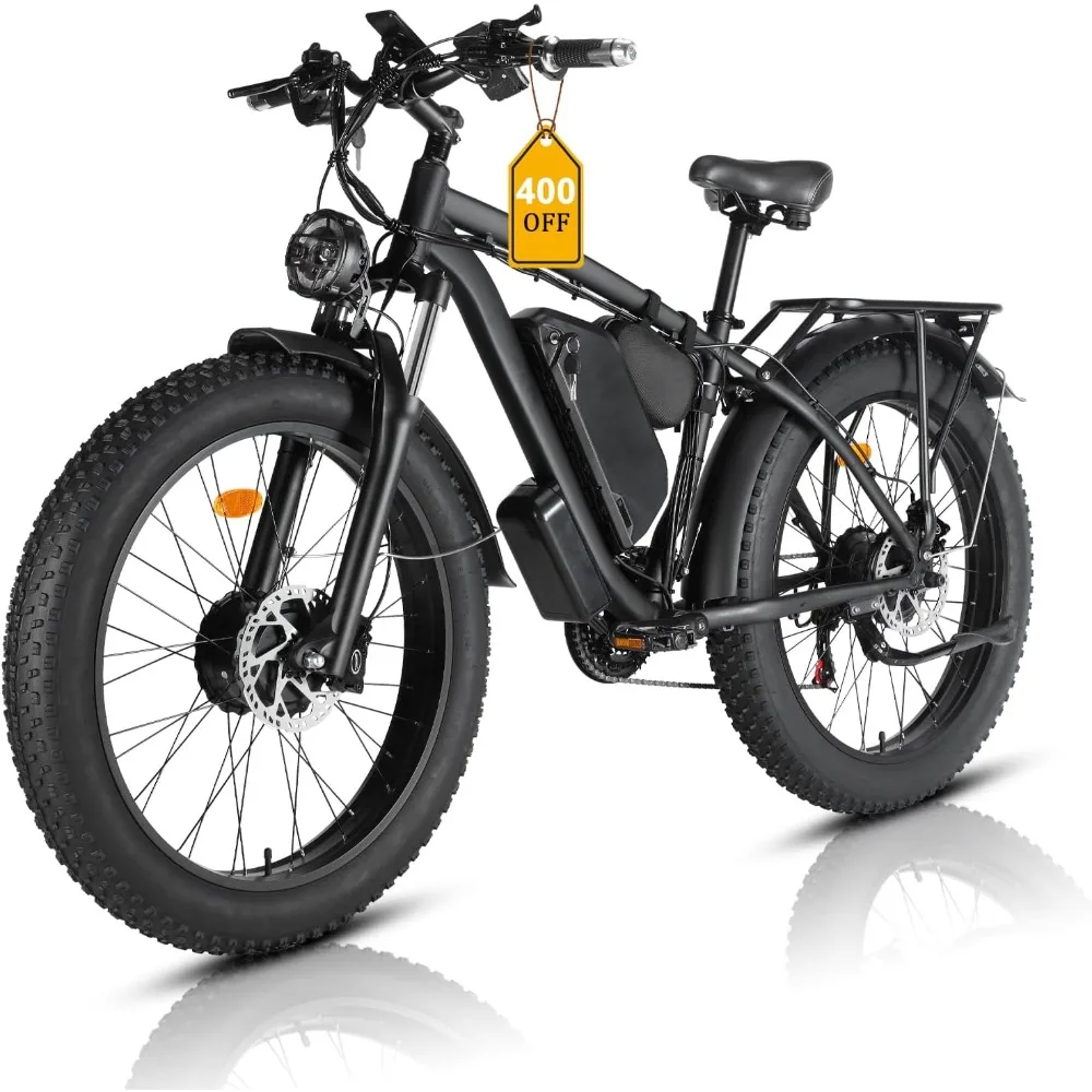 %a Electric Bike for Adults,   - đánh giá và giá Dual Motor Ebike Kit 2000W