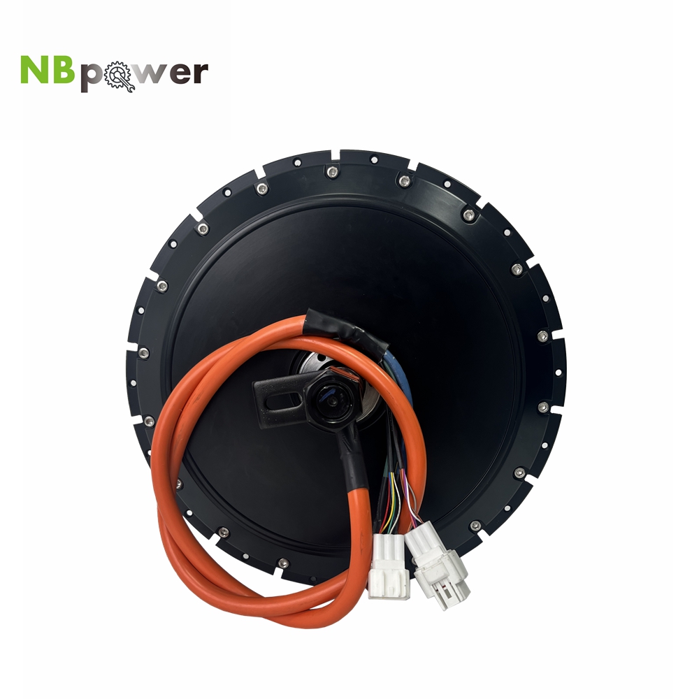NBpower 18x22mm Axle  40H QS 2 - đánh giá và giá 72V 8000W Brushless Hub Motor