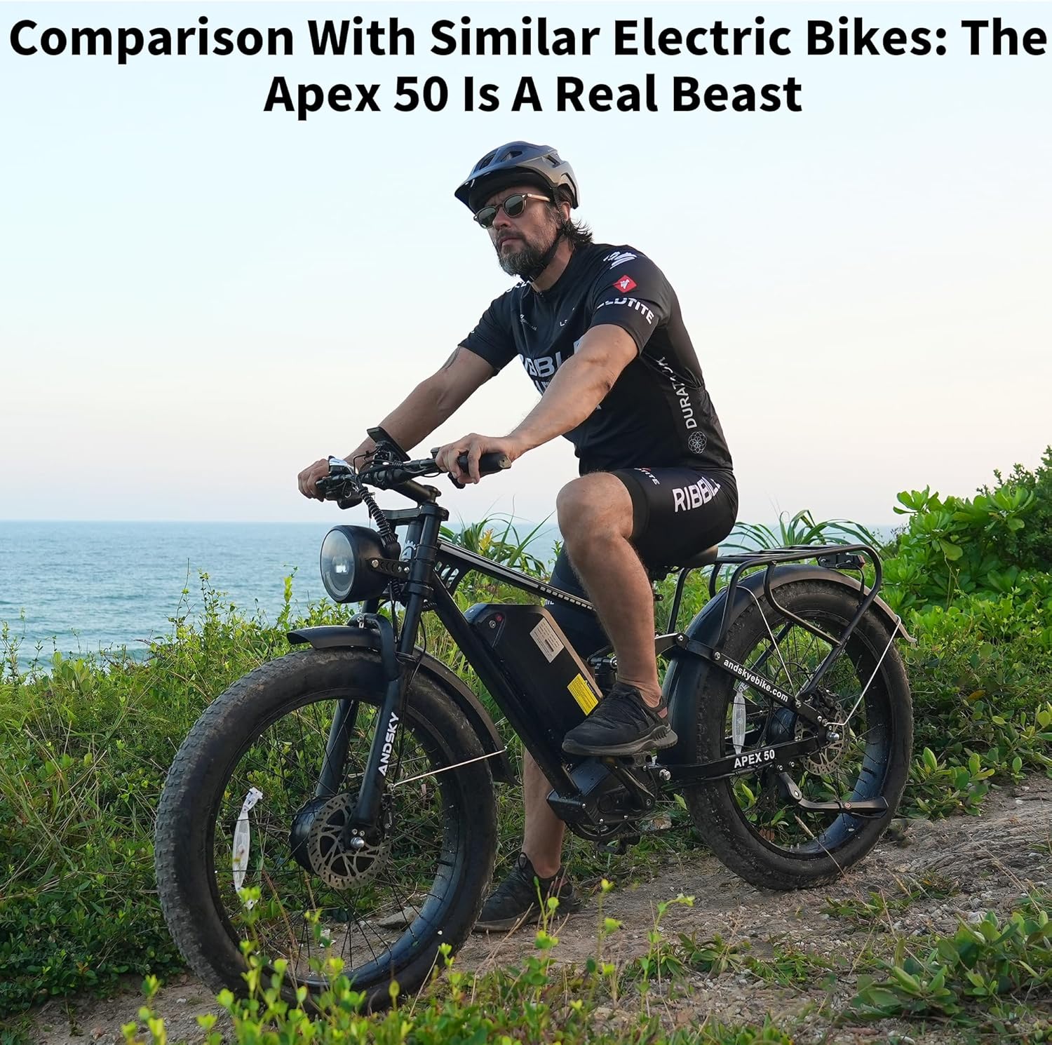 ANDSKY Apex50 AWD Electric Bik - đánh giá và giá Torque Sensor Mid Drive Motor Kit